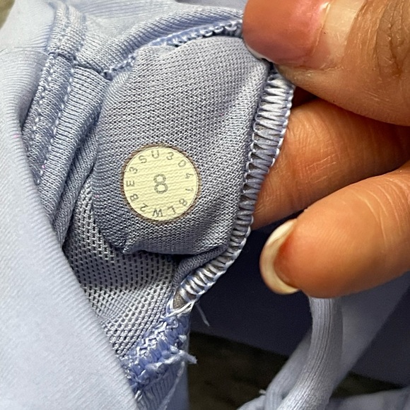 Lululemon Energy Bra Strapped 8 Periwinkle - Picture 5 of 5